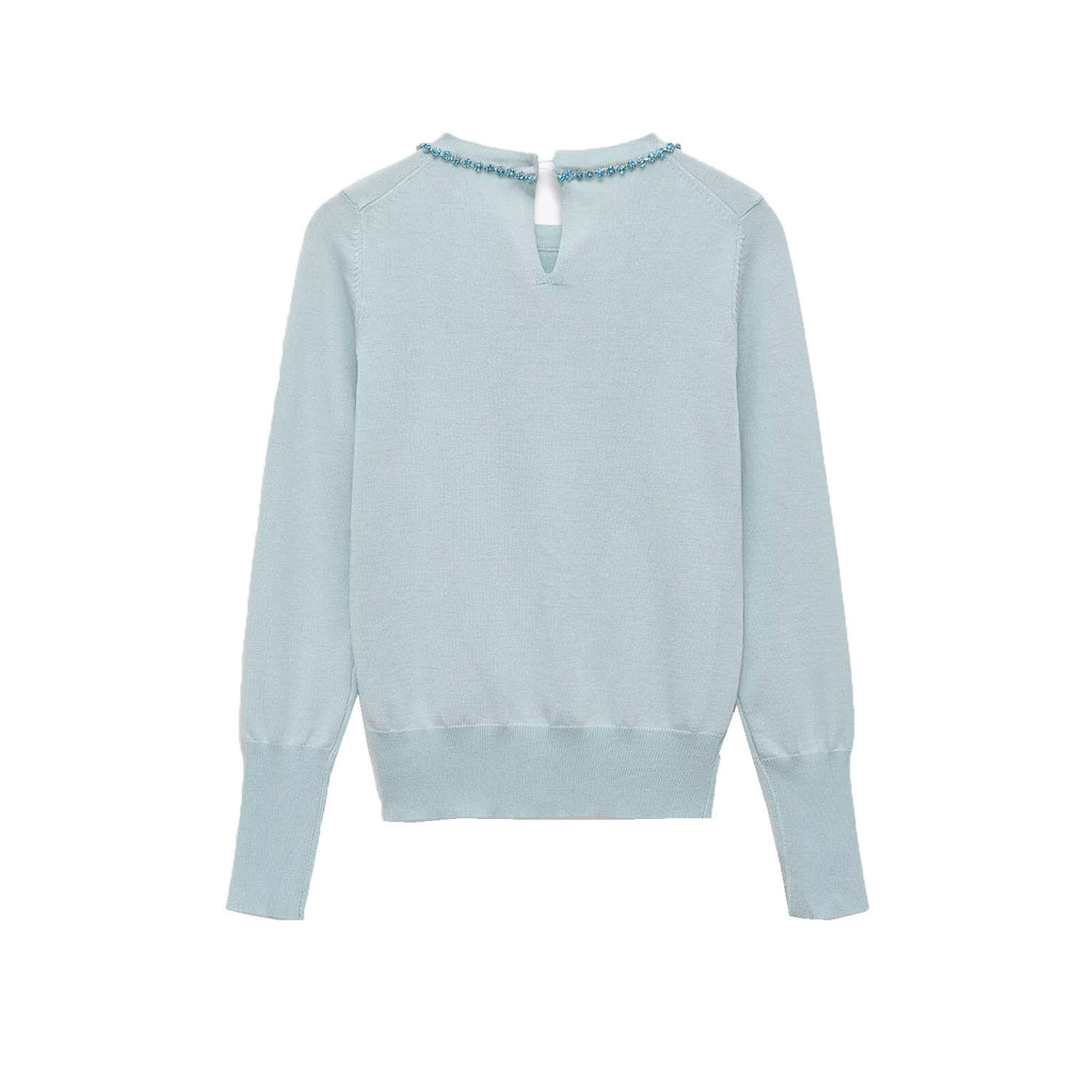Casual jewelry knitwear women's clothing