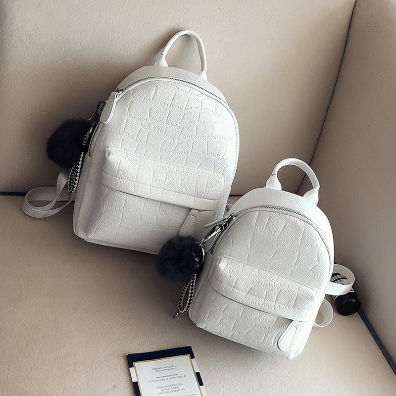 Mini PU Leather Backpack for Women and Teen Girls