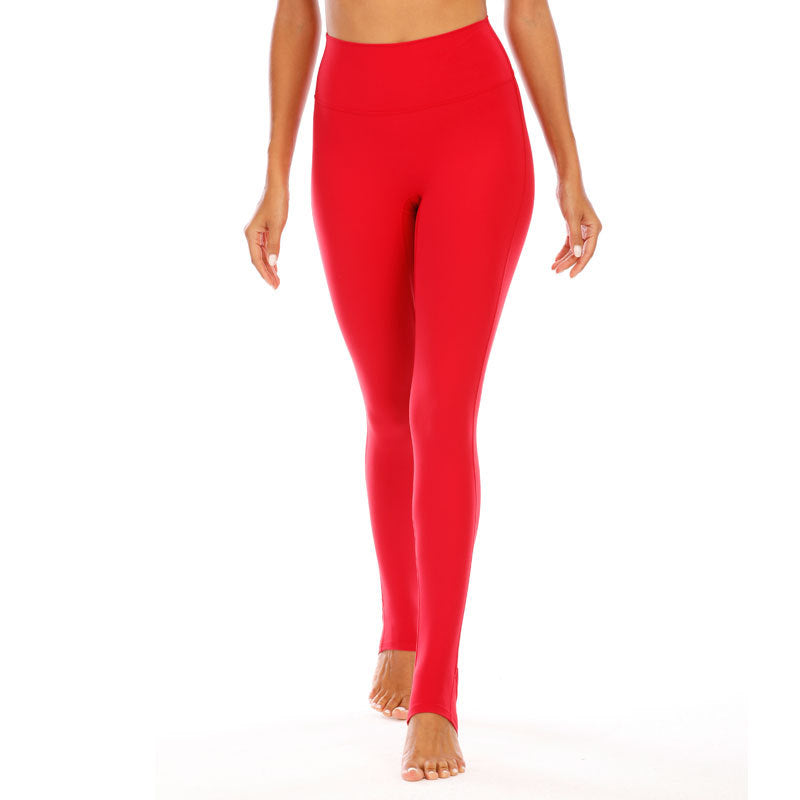 Nude High Waist Tight Yoga Pants for Comfort and Style