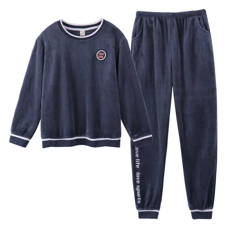 Thick pajama pullover home clothing