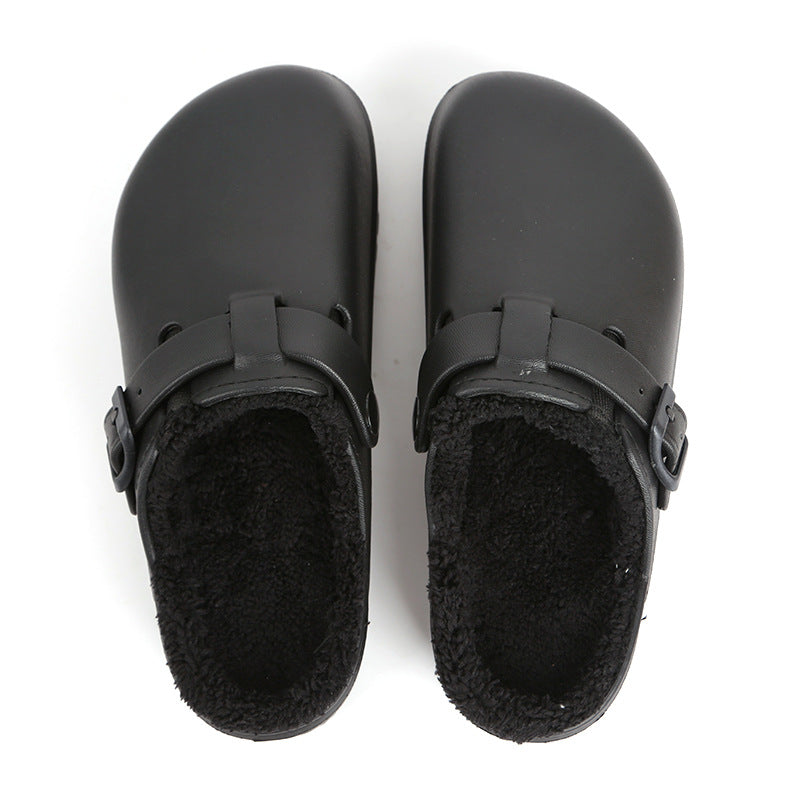 Waterproof EVA Buckle Slippers for Women at Home