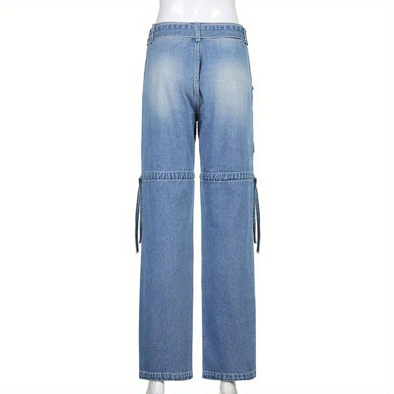 Trendy Women's Denim Cargo Pants and Boyfriend Jeans