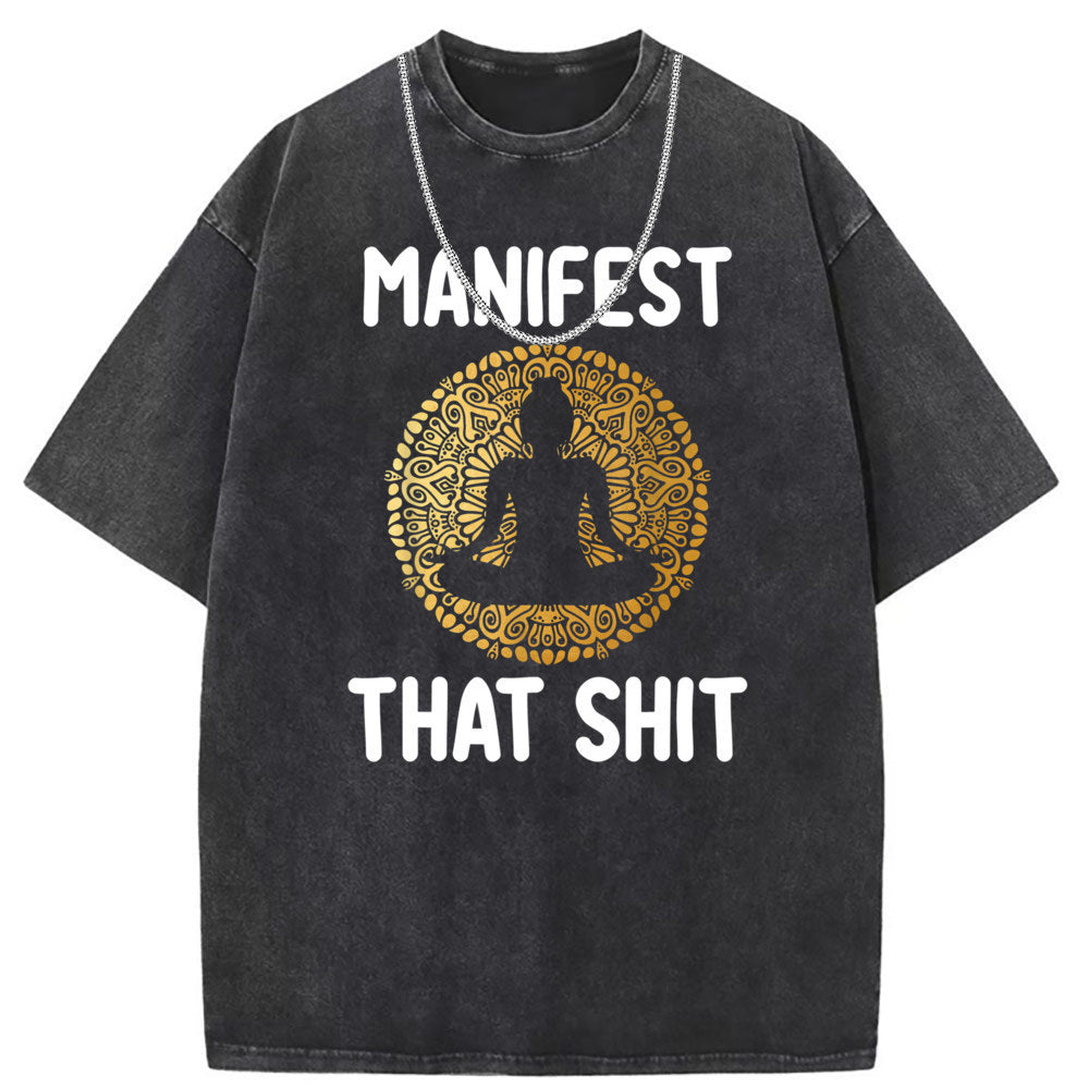 Vintage Distressed Short Sleeve T-Shirt for Couples