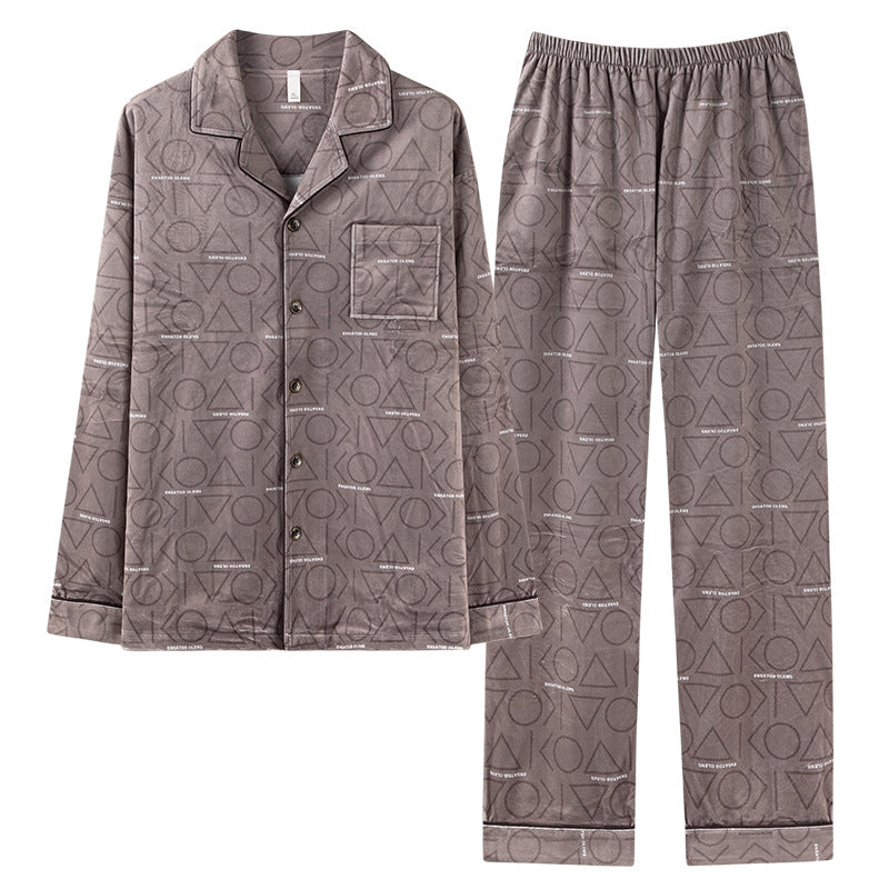 Men's Pajama Home Clothing Set