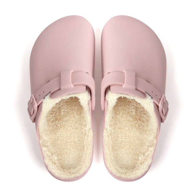 Waterproof EVA Buckle Slippers for Women at Home