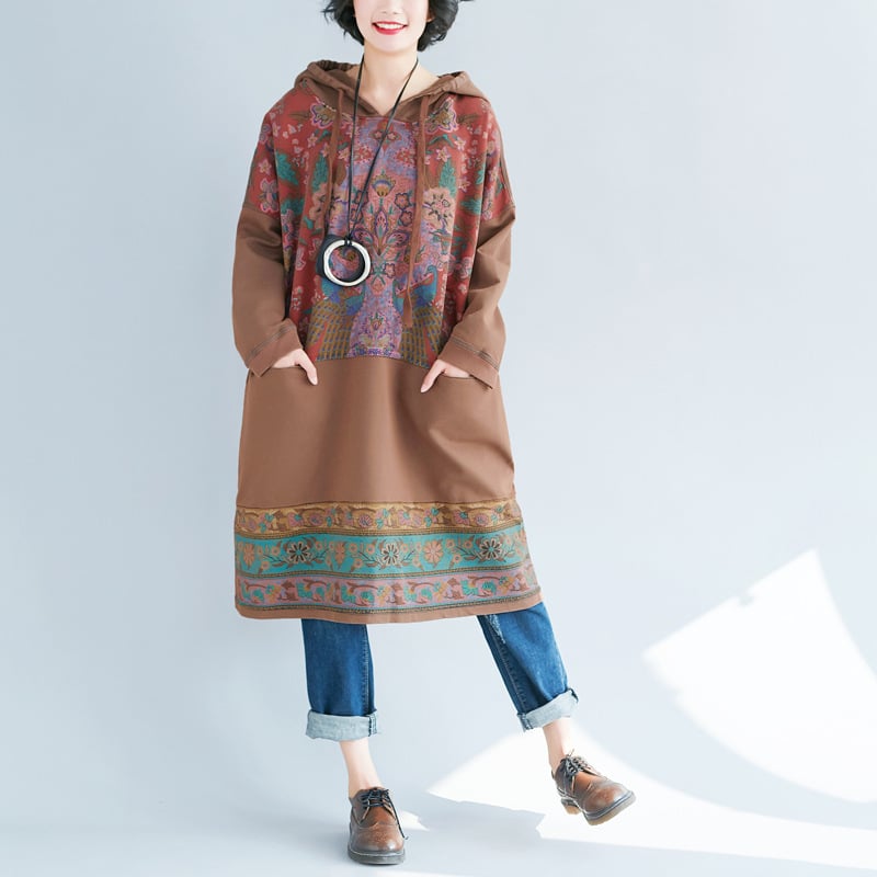 Personalized Large Casual Hooded Sweater