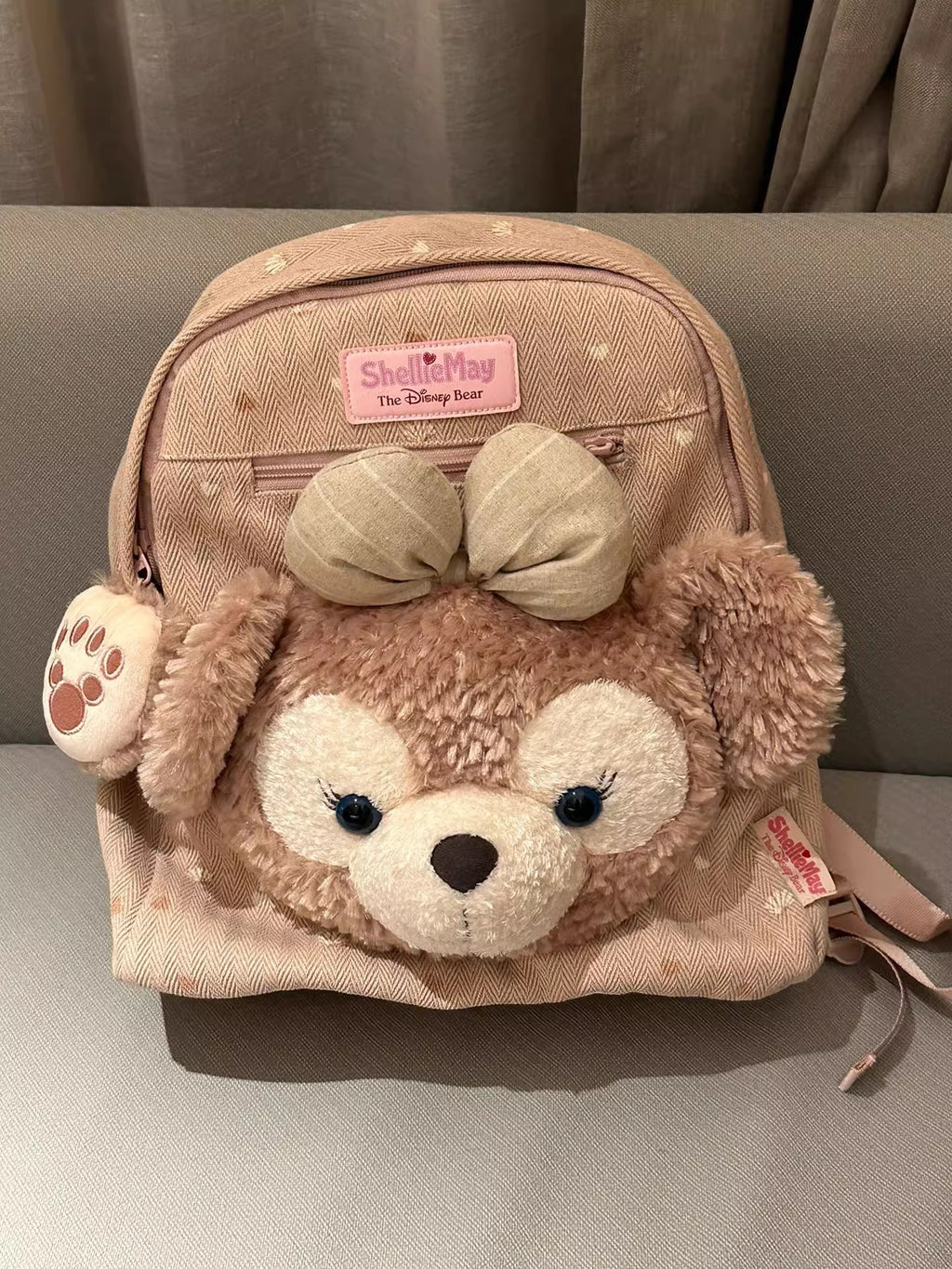 Cute Sherly Rose Plush Backpack for Students