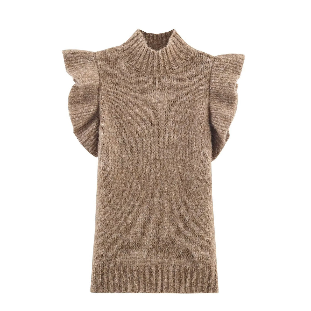 Stacked decorative top for women's clothing
