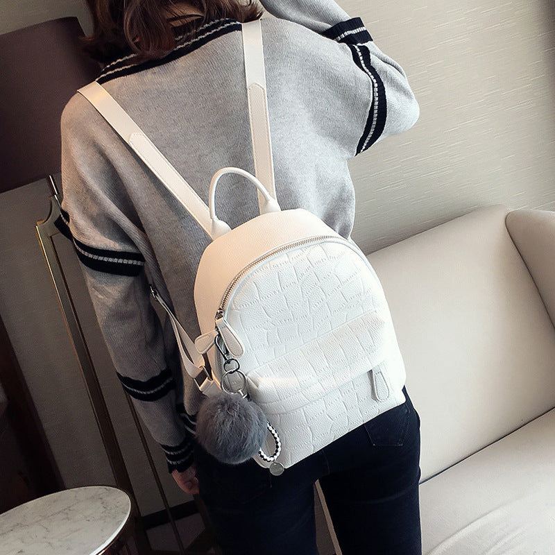Mini PU Leather Backpack for Women and Teen Girls