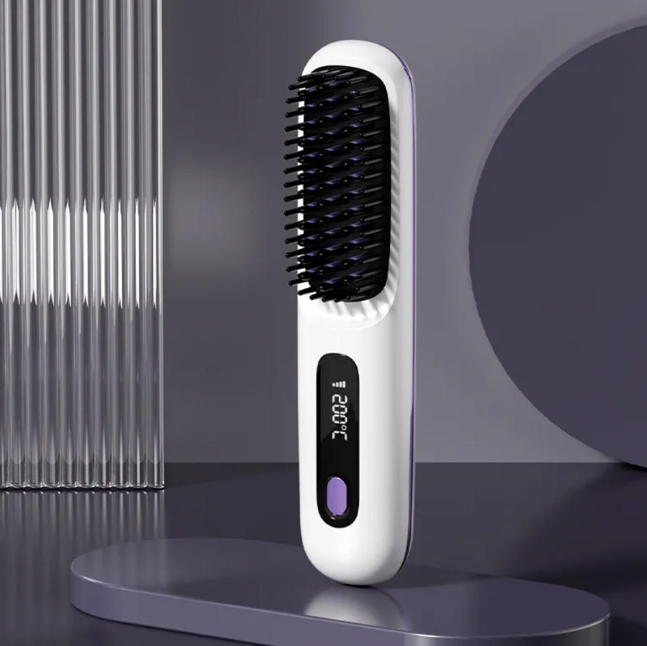 Ceramic Heat Hair Straightening Comb