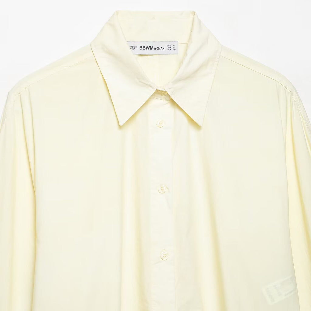 Poplin loose shirt women's clothing