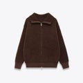 Winter pilot jacket women's clothing