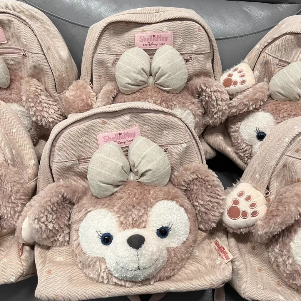 Cute Sherly Rose Plush Backpack for Students