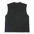 Sleeveless Solid Color Vest - Comfortable Retro Top