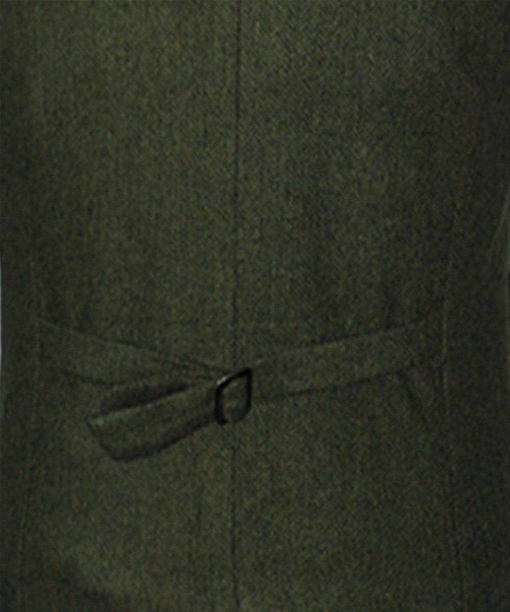 Men's Vest in Organic Cotton, Wool, and Cashmere Blend