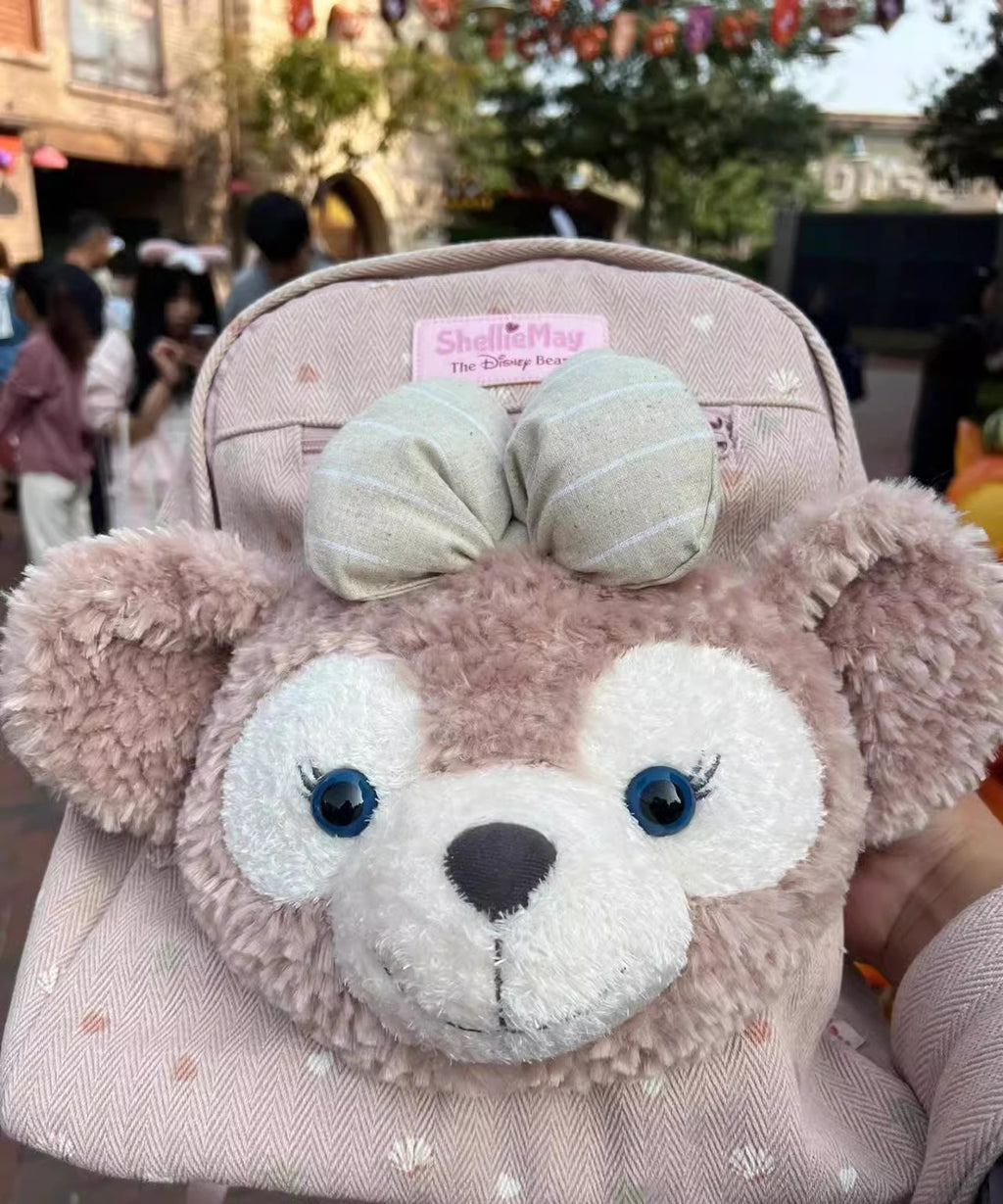 Cute Sherly Rose Plush Backpack for Students