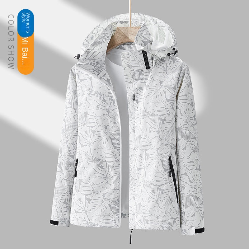 Spring and Autumn Stormtrooper Clothing Thin Mountaineering Clothing Detachable Hat