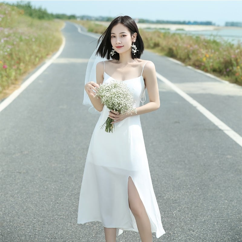 Minimalist Beach Photo Dress