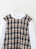 Spring Women Fashion Blouse New O Neck Long Sleeves Loose Shirts Woman With Pleats Vintage Elegant Female Shirt