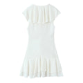 Women's Clothing Bowknot and Layered Dress