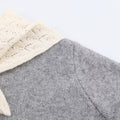 Splicing scarves knitwear women's clothing