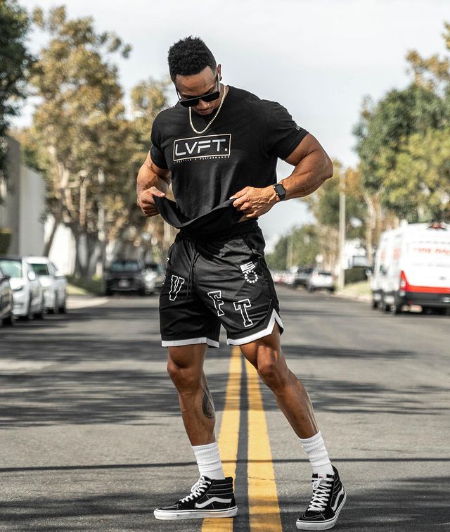Men's Quick-Drying Loose Five-Point Fitness Shorts