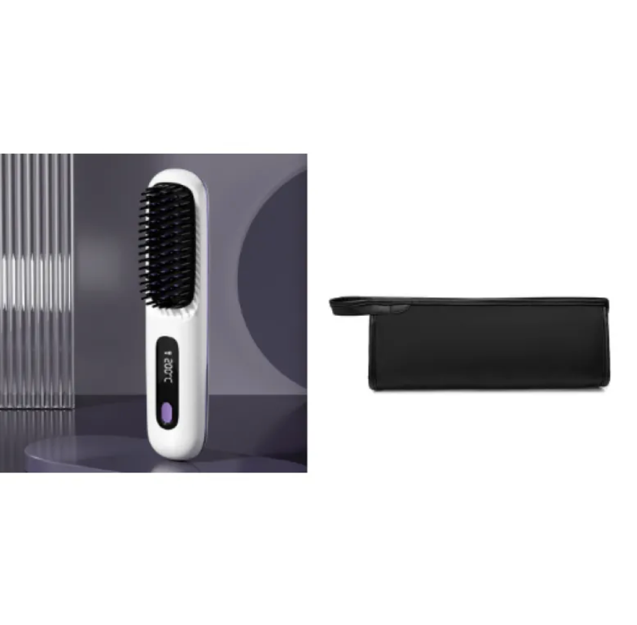 Ceramic Heat Hair Straightening Comb