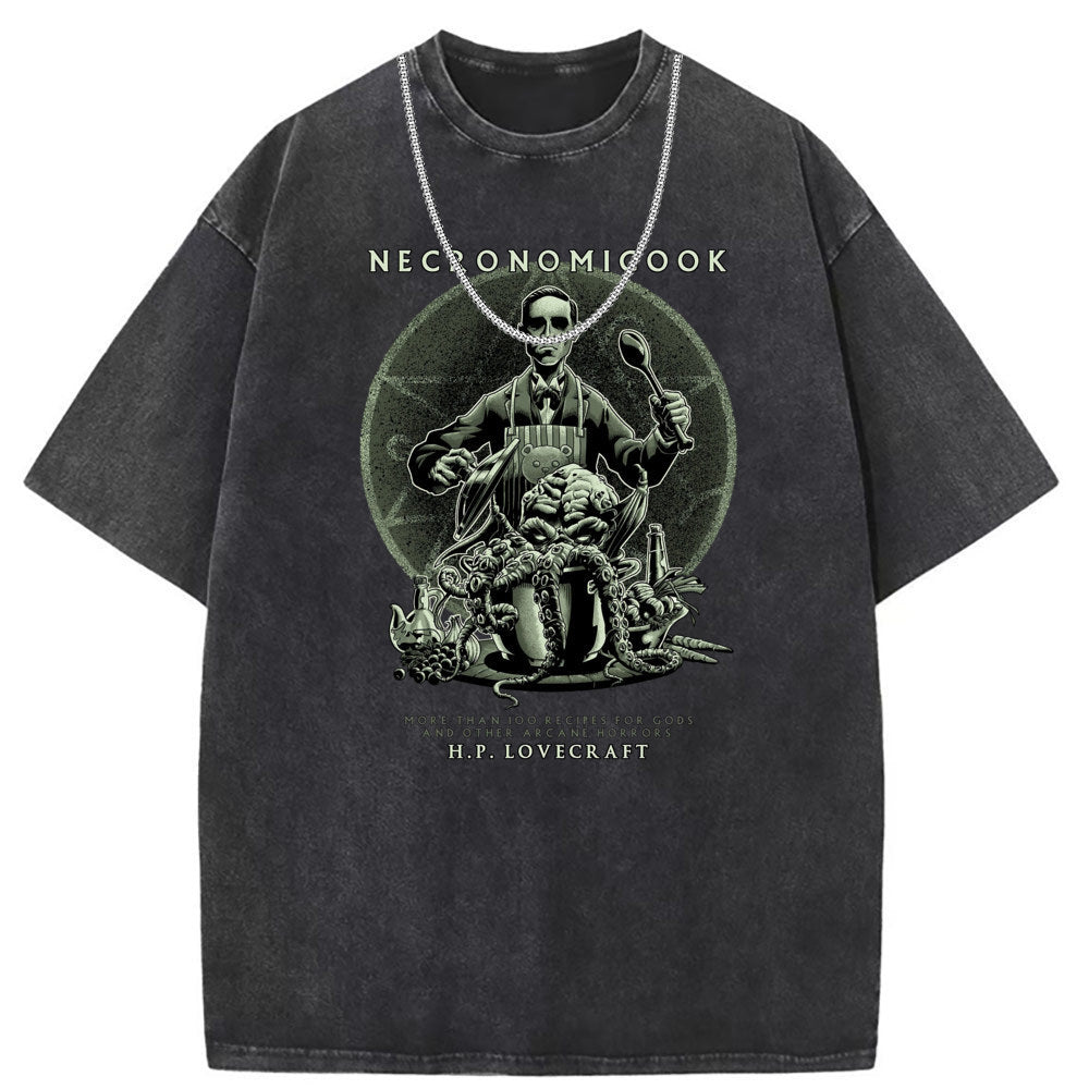 Vintage Distressed Short Sleeve T-Shirt for Couples