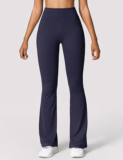 High-Waist Quick-Dry Yoga Flare Pants for Fitness