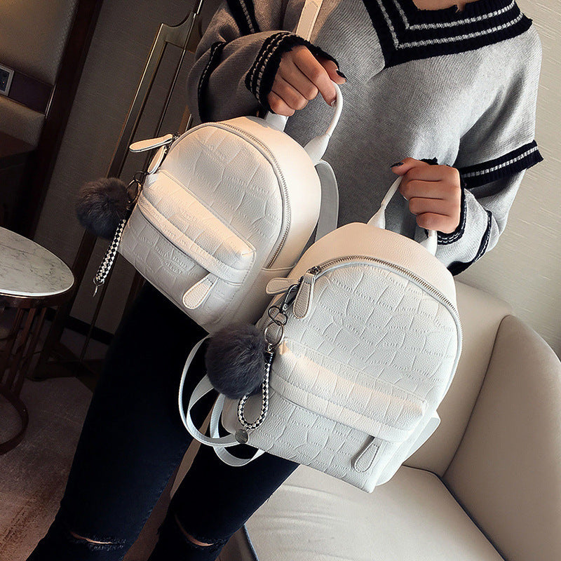 Mini PU Leather Backpack for Women and Teen Girls