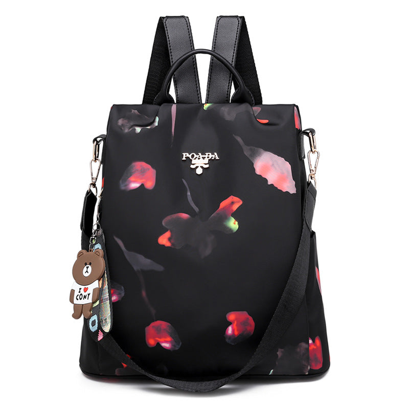 Fashionable Women's Anti-theft Oxford Cloth Backpack