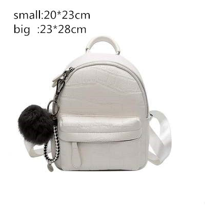 Mini PU Leather Backpack for Women and Teen Girls